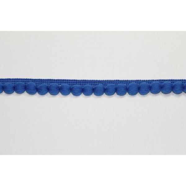1 Metro passamaneria pon pon palline da 1 cm. decorazioni borse e varie