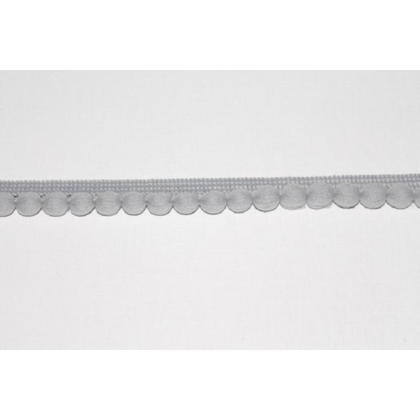 1 Metro passamaneria pon pon palline da 1 cm. decorazioni borse e varie