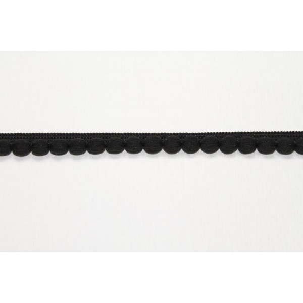 1 Metro passamaneria pon pon palline da 1 cm. decorazioni borse e varie