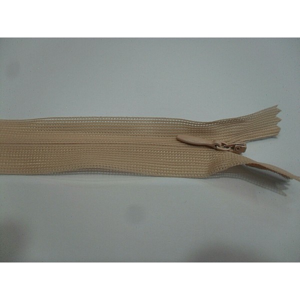 1 CHIUSURA ZIP CERNIERA LAMPO INVISIBILE ABITI LEGG. LUNGHEZZA 50 cm. VARI COL.