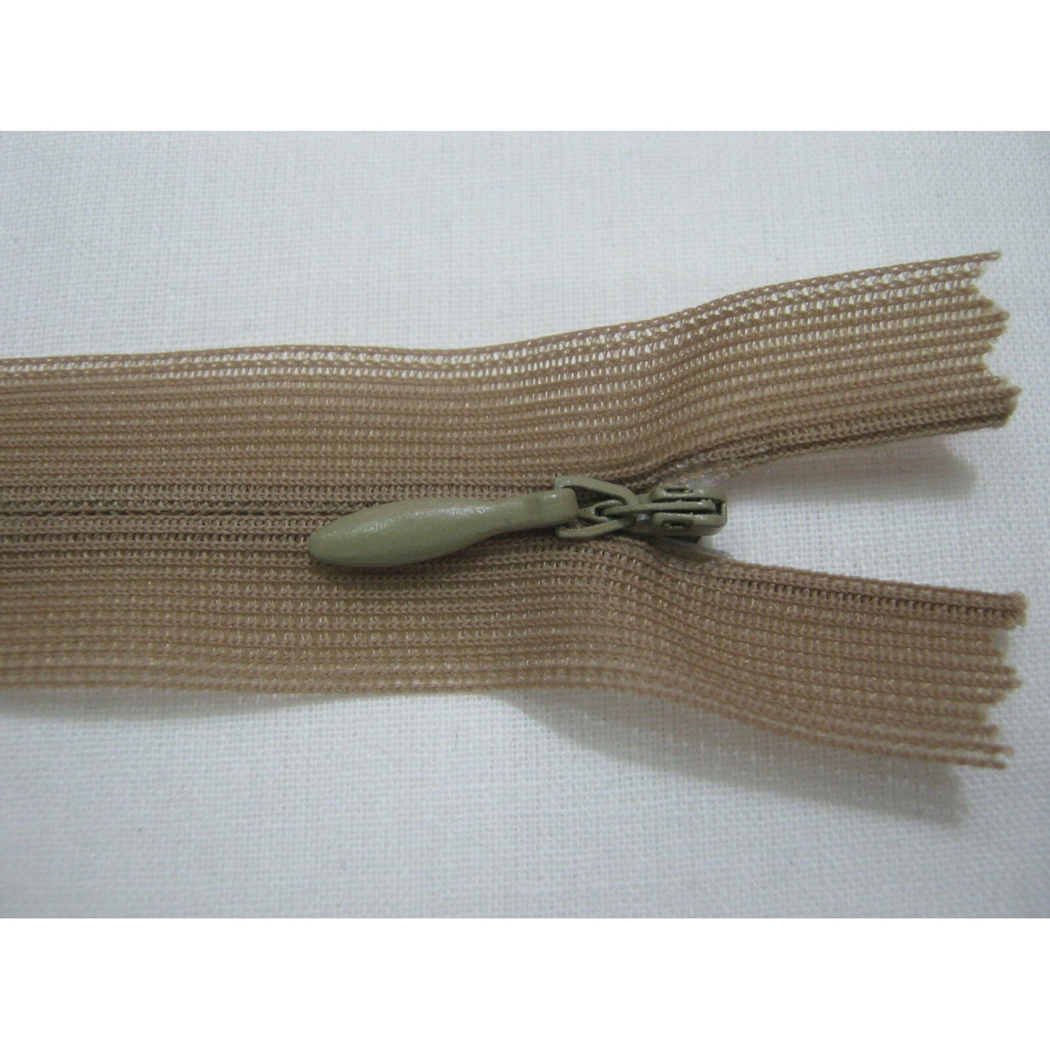 1 CHIUSURA ZIP CERNIERA LAMPO INVISIBILE ABITI LEGG. LUNGHEZZA 50 cm. VARI COL.