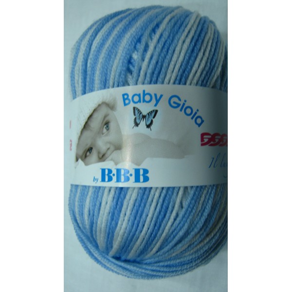 1 GOMITOLO DA 50 gr. DI PREGIATA  LANA BABY MERINOS 100% IRRE. SF. MADE IN ITALY