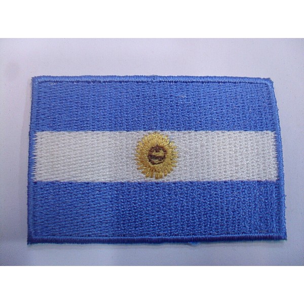 TOPPA PATCH APPLICAZIONE RICAMO BANDIERA VARIE NAZIONI TERMO O DA CUCIRE