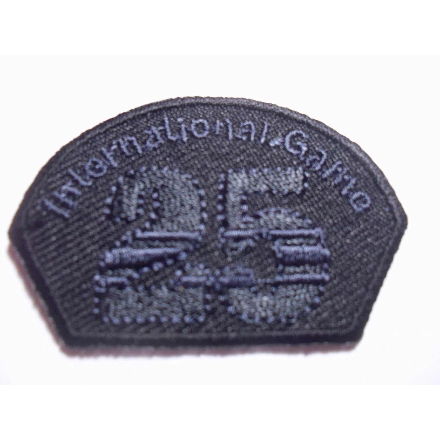 TOPPA PATCH APPLICAZIONE RICAMO "25" TERMOADESIVA O DA CUCIRE 3,1X4,8 cm.