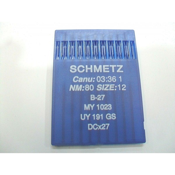 CARTINA DA 10 AGHI SCHMETZ SIST. B-27 O SUK MY 1023 UY 191 GS DCX27 X TAGLICUCI