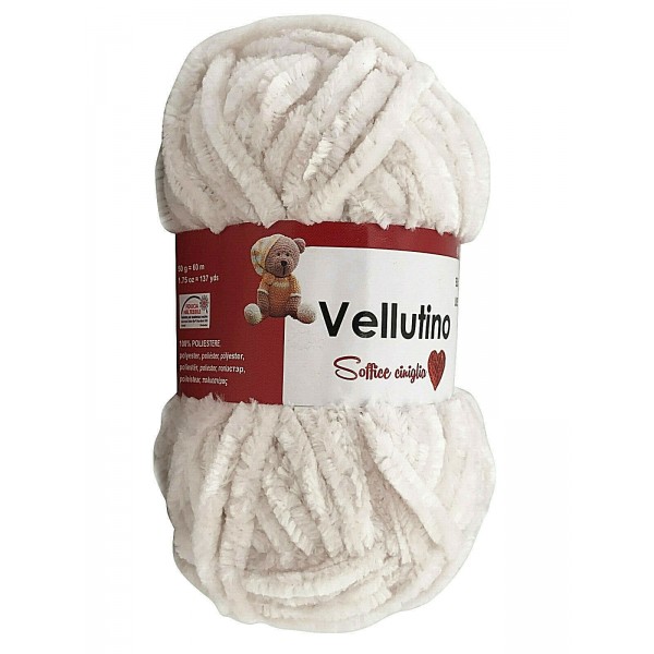 Gomitolo ciniglia 50 gr. Tre Sfere x borse sciarpe e v. vari colori