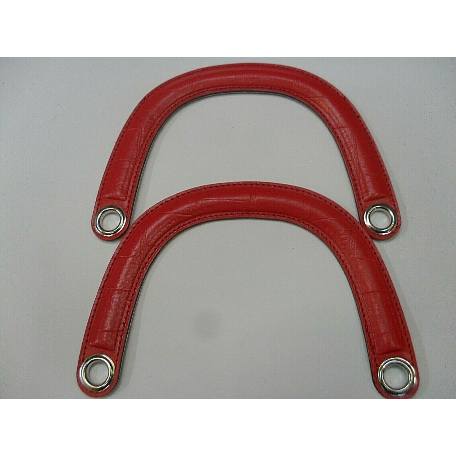 COPPIA MANICI PELLE DIOR VARI COLORI PER LA REALIZZAZIONE DI BORSE FAI DA TE