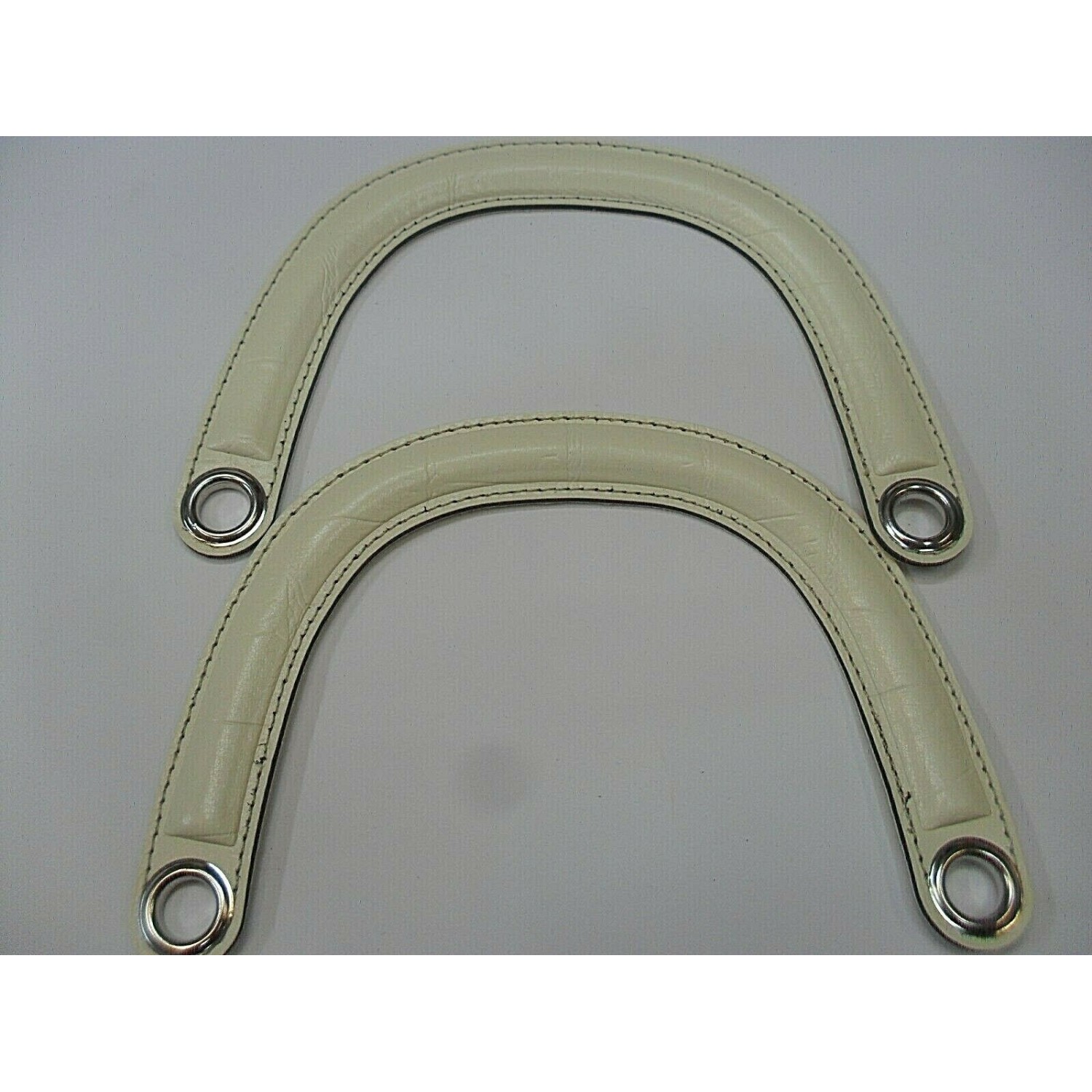 COPPIA MANICI PELLE DIOR VARI COLORI PER LA REALIZZAZIONE DI BORSE FAI DA TE