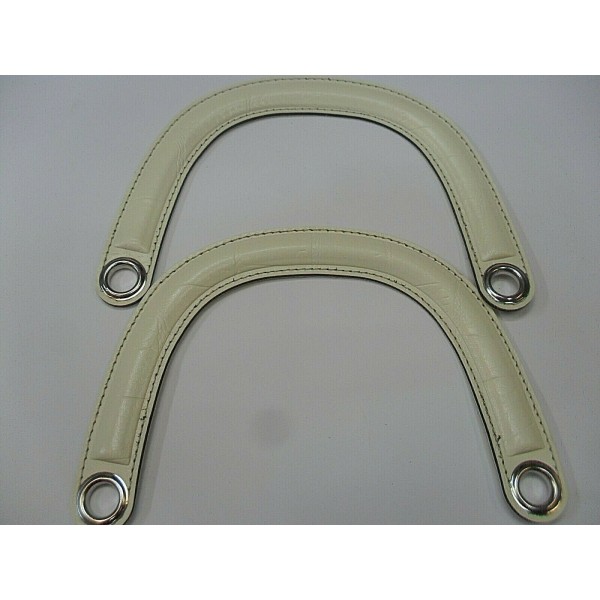 COPPIA MANICI PELLE DIOR VARI COLORI PER LA REALIZZAZIONE DI BORSE FAI DA TE