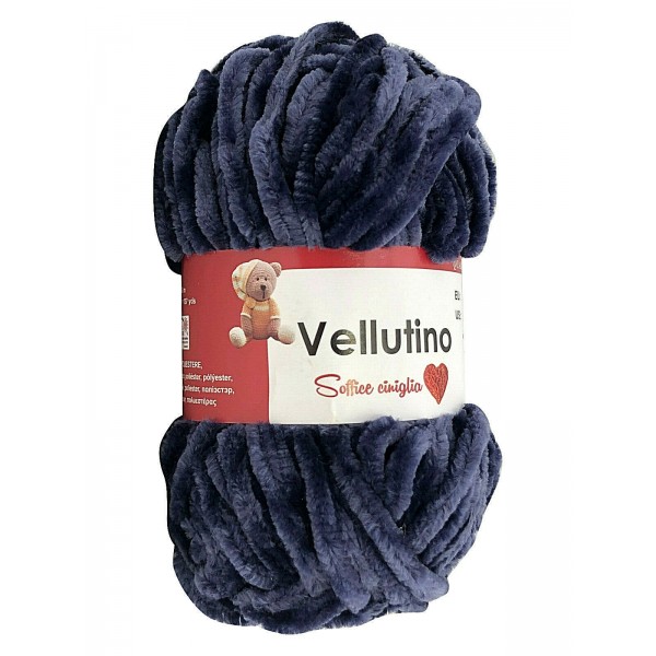 Gomitolo ciniglia 50 gr. Tre Sfere x borse sciarpe e v. vari colori