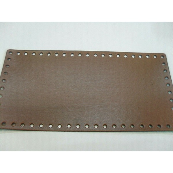 Fondo per borsa ecopelle rettangolare misura 31x15 cm. vari colori
