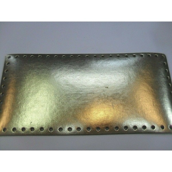 Fondo per borsa ecopelle rettangolare misura 31x15 cm. vari colori