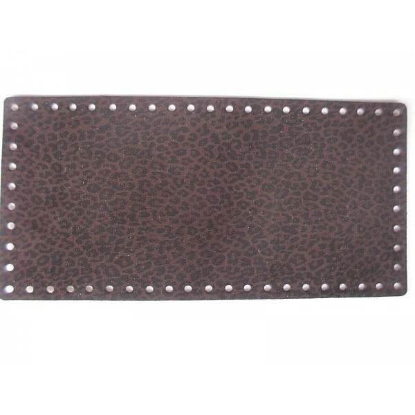Fondo per borsa ecopelle rettangolare misura 31x15 cm. vari colori