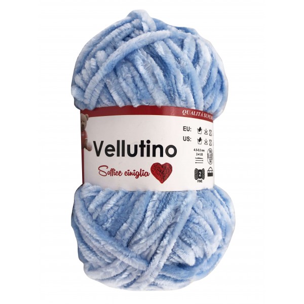 Gomitolo ciniglia 50 gr. Tre Sfere x borse sciarpe e v. vari colori