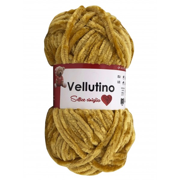 Gomitolo ciniglia 50 gr. Tre Sfere x borse sciarpe e v. vari colori