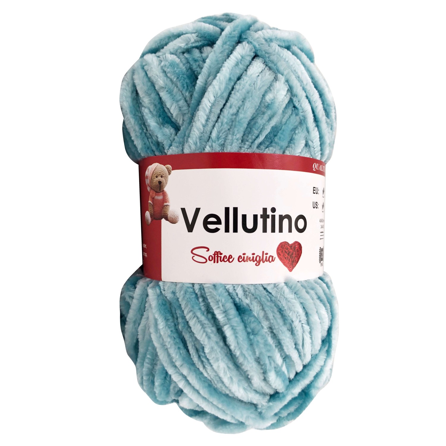 Gomitolo ciniglia 50 gr. Tre Sfere x borse sciarpe e v. vari colori