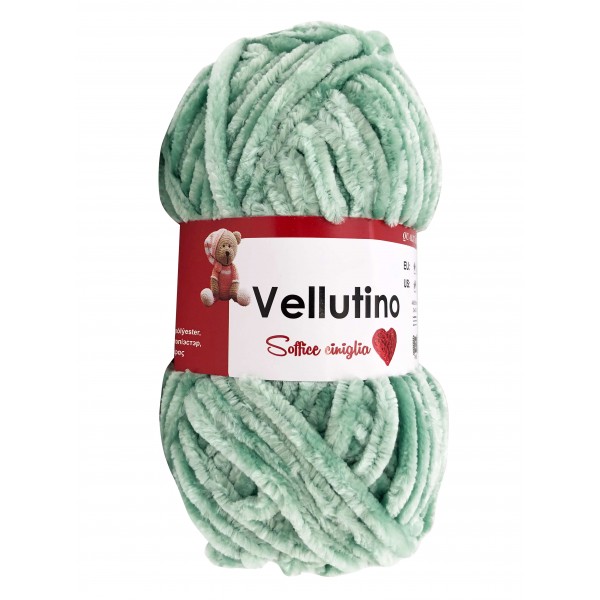 Gomitolo ciniglia 50 gr. Tre Sfere x borse sciarpe e v. vari colori