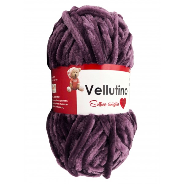 Gomitolo ciniglia 50 gr. Tre Sfere x borse sciarpe e v. vari colori