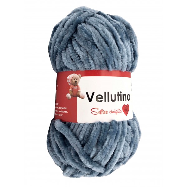 Gomitolo ciniglia 50 gr. Tre Sfere x borse sciarpe e v. vari colori