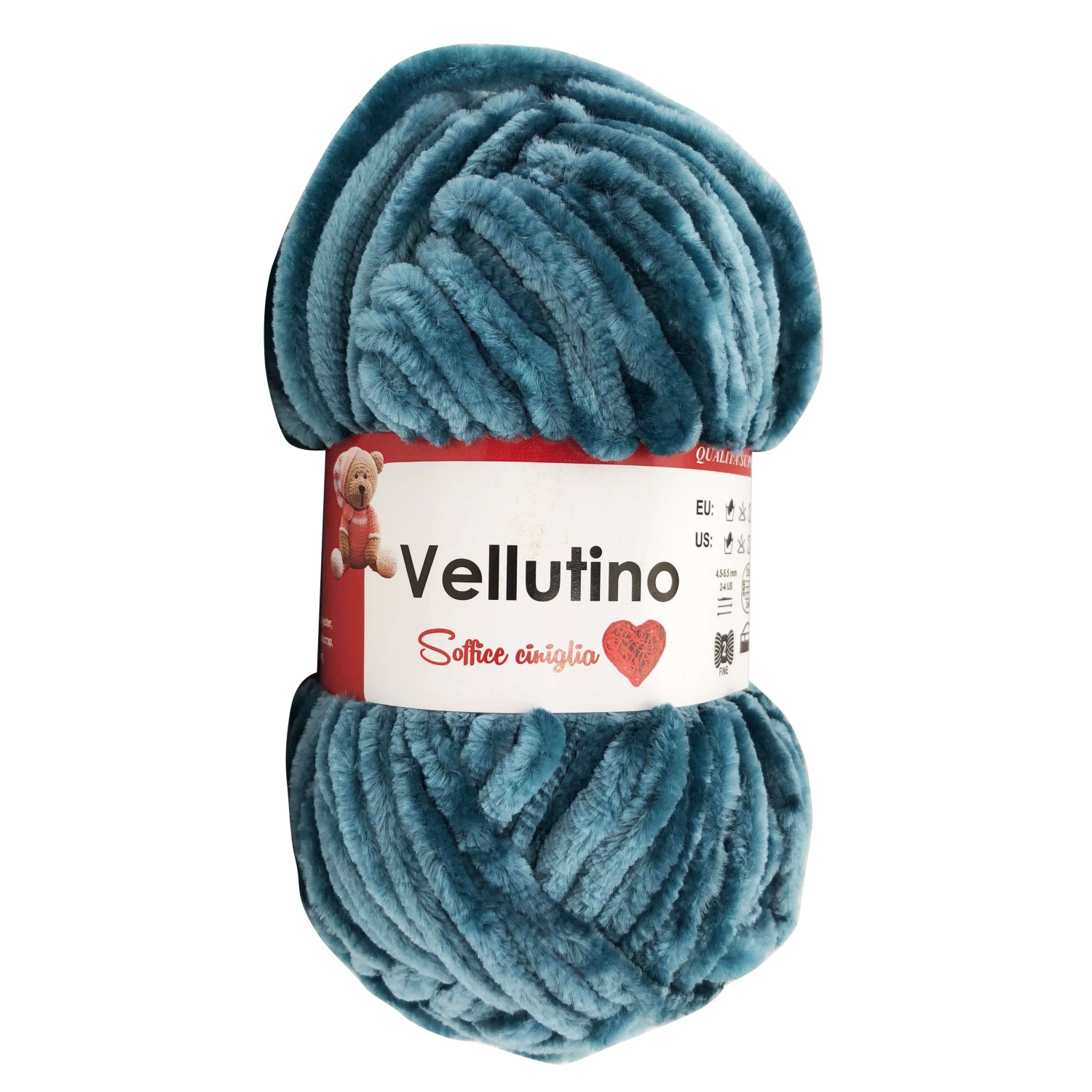 Gomitolo ciniglia 50 gr. Tre Sfere x borse sciarpe e v. vari colori