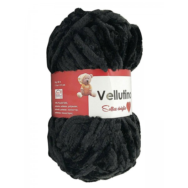 Gomitolo ciniglia 50 gr. Tre Sfere x borse sciarpe e v. vari colori