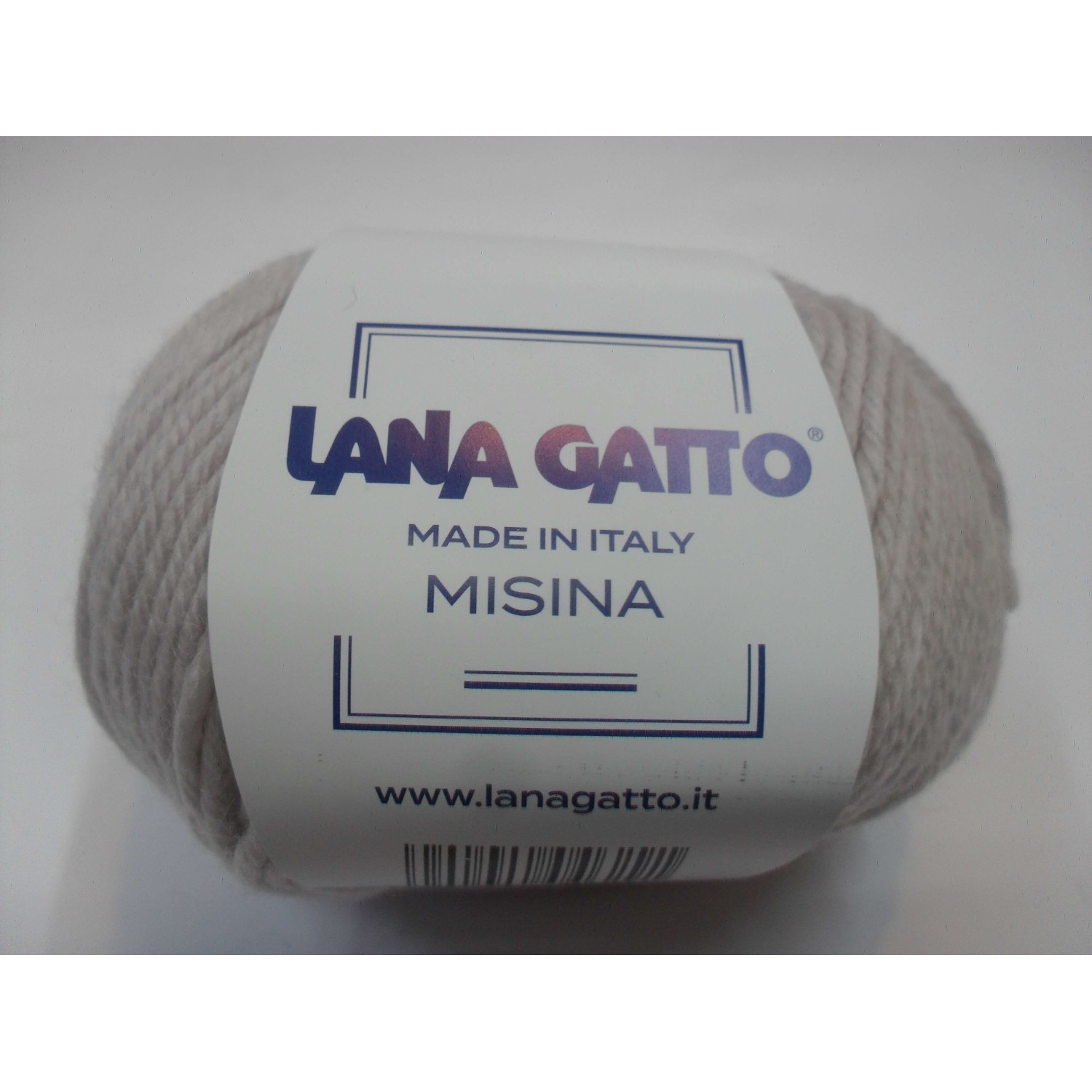 Gomitolo 50 gr. Lana Gatto Misina 100% pura lana vergine Made in Italy 100 mt.