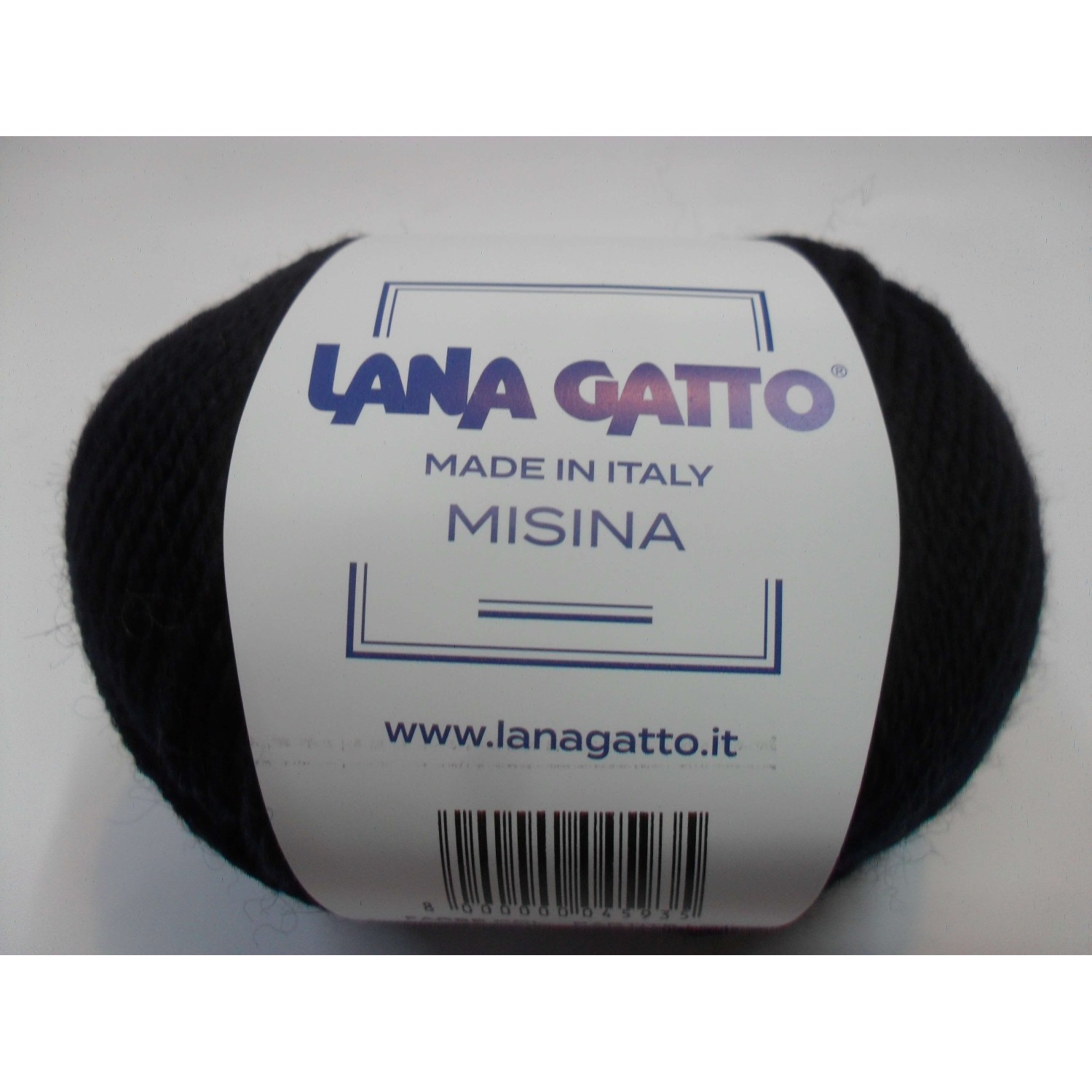 Gomitolo 50 gr. Lana Gatto Misina 100% pura lana vergine Made in Italy 100 mt.