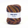 Gomitolo moda 100 gr. 380 mt. Lana Gatto "Ginepro" linea fashion 55% merino extrafine 45% cotone