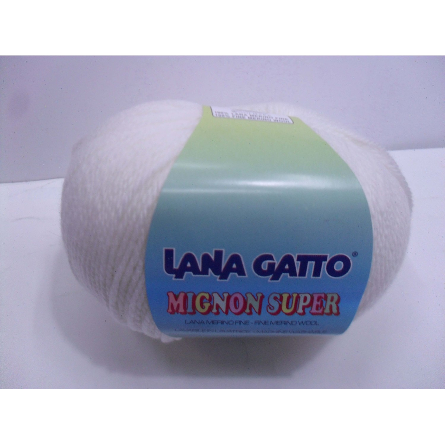 Offerta fine serie gomitolo 50 gr. Lana Gatto Mignon Super merino fine 100% Made in Italy 183 MT.