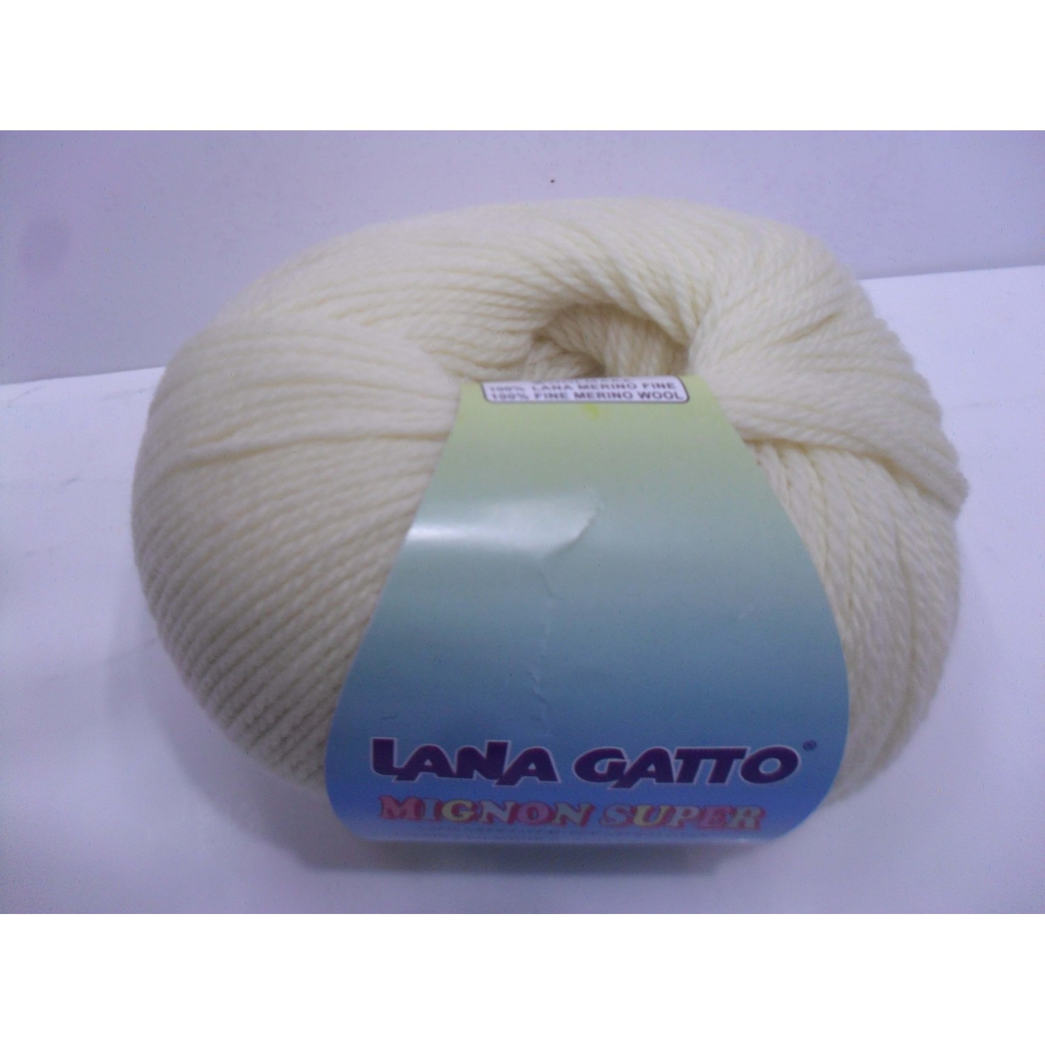 Offerta fine serie gomitolo 50 gr. Lana Gatto Mignon Super merino fine 100% Made in Italy 183 MT.