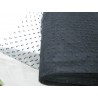 TESSUTO TULLE FLOCCATO A POIS (peso gr. 21 mtl.) ALTEZZA 150 cm. 1 METRO