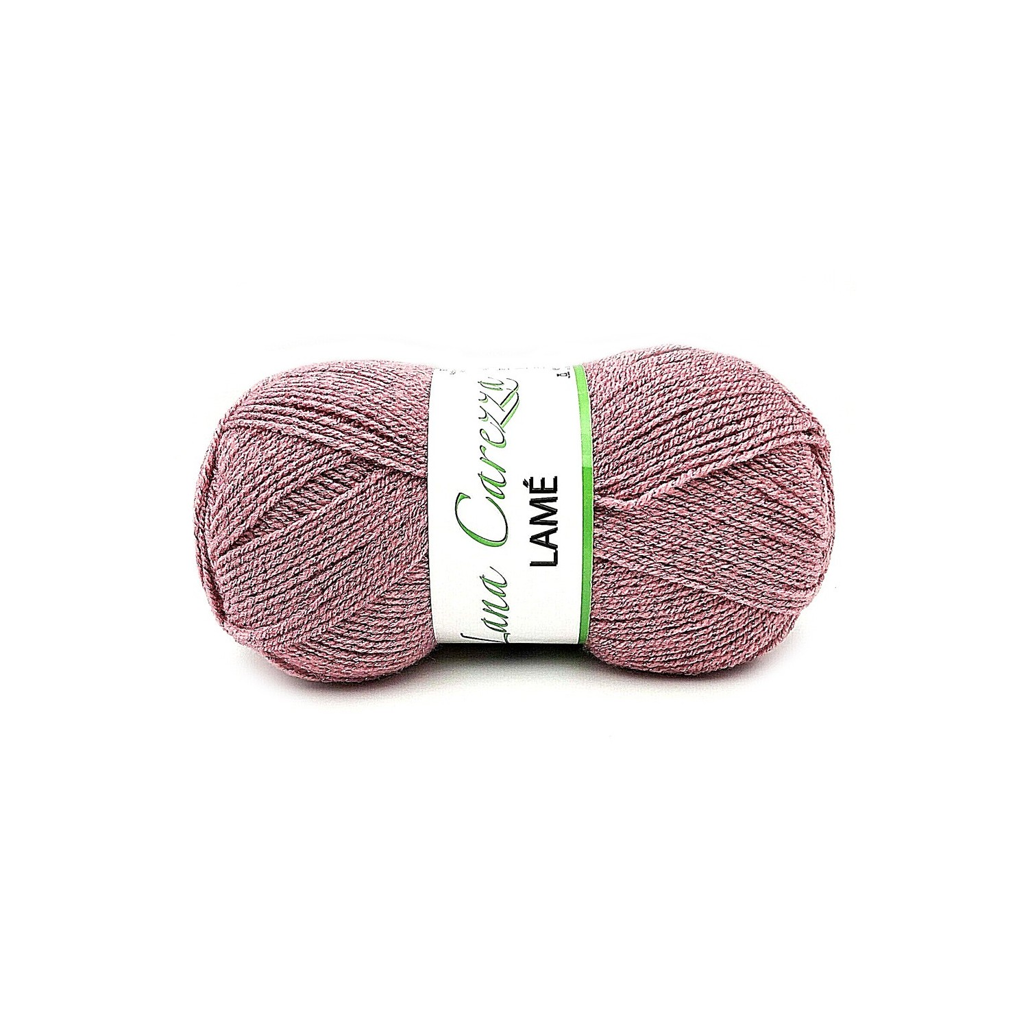 Gomitolo 100 gr. 380 mt. lana Carezza Lamè per ferri ed uncinetto 2.5/3 Tre Sfere