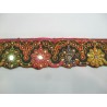 1 mt passamaneria gallone ricamato h. 6,5 cm. x decorazioni abbigliamento, borse, coffe e varie