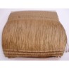Passamaneria frangia in rafia altezza 15 cm. per decorazioni varie, taglio da 50 cm.