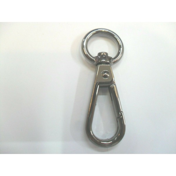 Moschettone per rifiniture borse e accessori dimensioni 1,5x5 cm.