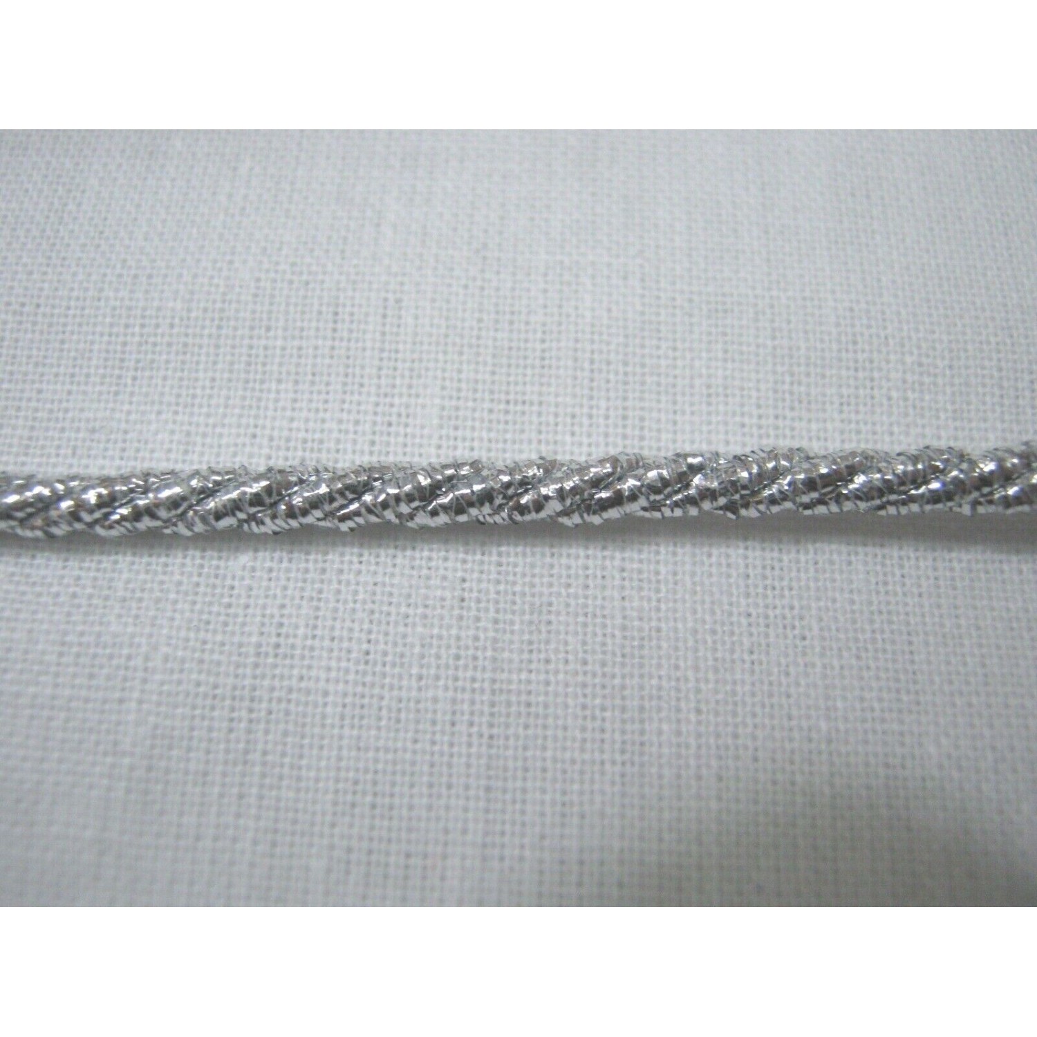 2 METRI CORDONCINO LUREX LAMINATO LAME' X  ADDOBBI E DECORAZIONI VARI SPESSORI