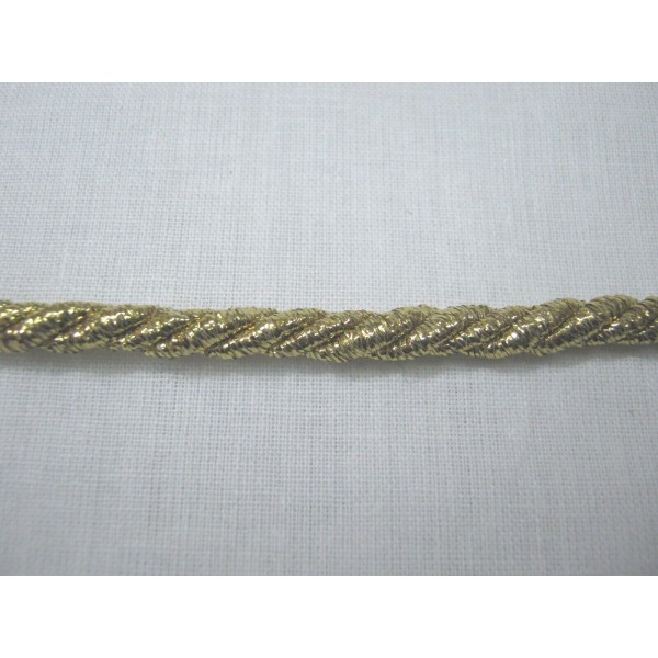 2 METRI CORDONCINO LUREX LAMINATO LAME' X  ADDOBBI E DECORAZIONI VARI SPESSORI