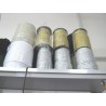 2 METRI CORDONCINO LUREX LAMINATO LAME' X  ADDOBBI E DECORAZIONI VARI SPESSORI