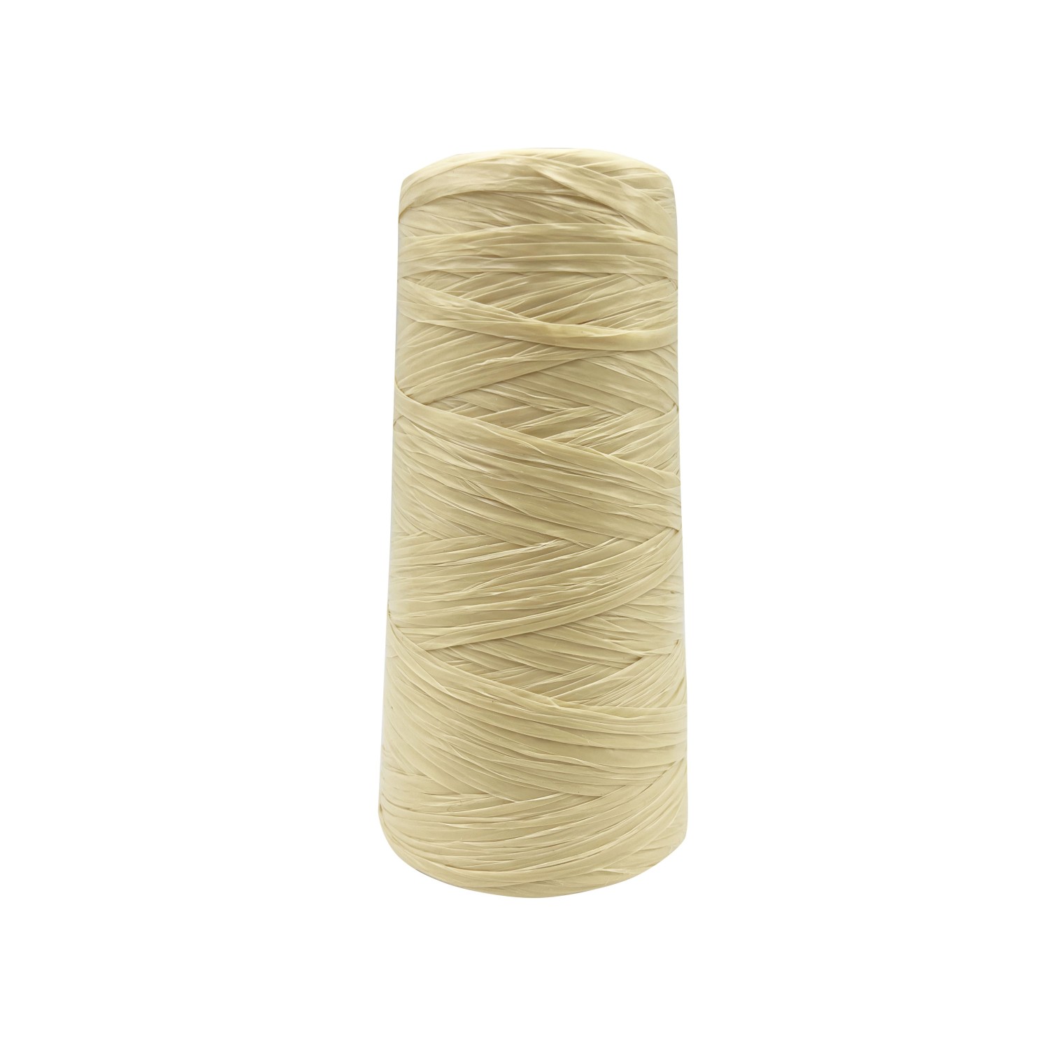 Rocca da 250 gr. Tre Sfere "rafia lucida" per decorazioni abbigliamento, borse, cappelli, frange e varie