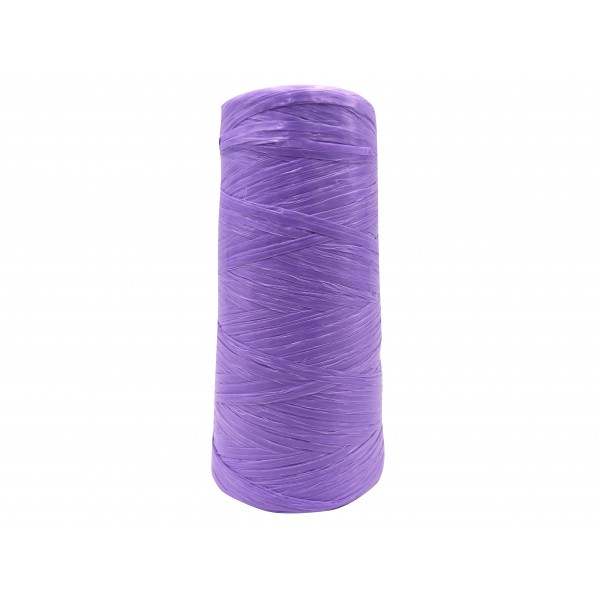 Rocca da 250 gr. Tre Sfere "rafia lucida" per decorazioni abbigliamento, borse, cappelli, frange e varie