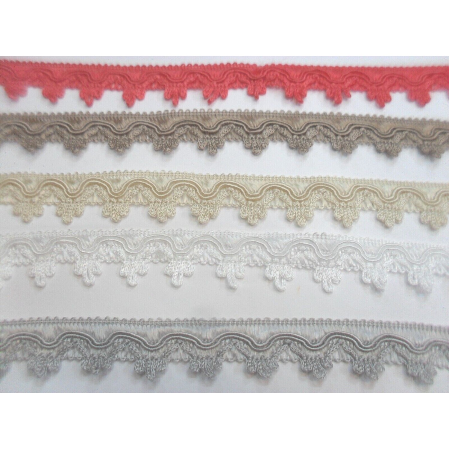 3 METRI PASSAMANERIA LEGGERA Cm. 2,6 PER CENTRI, LUMI, SEDIE, MANTOVANE