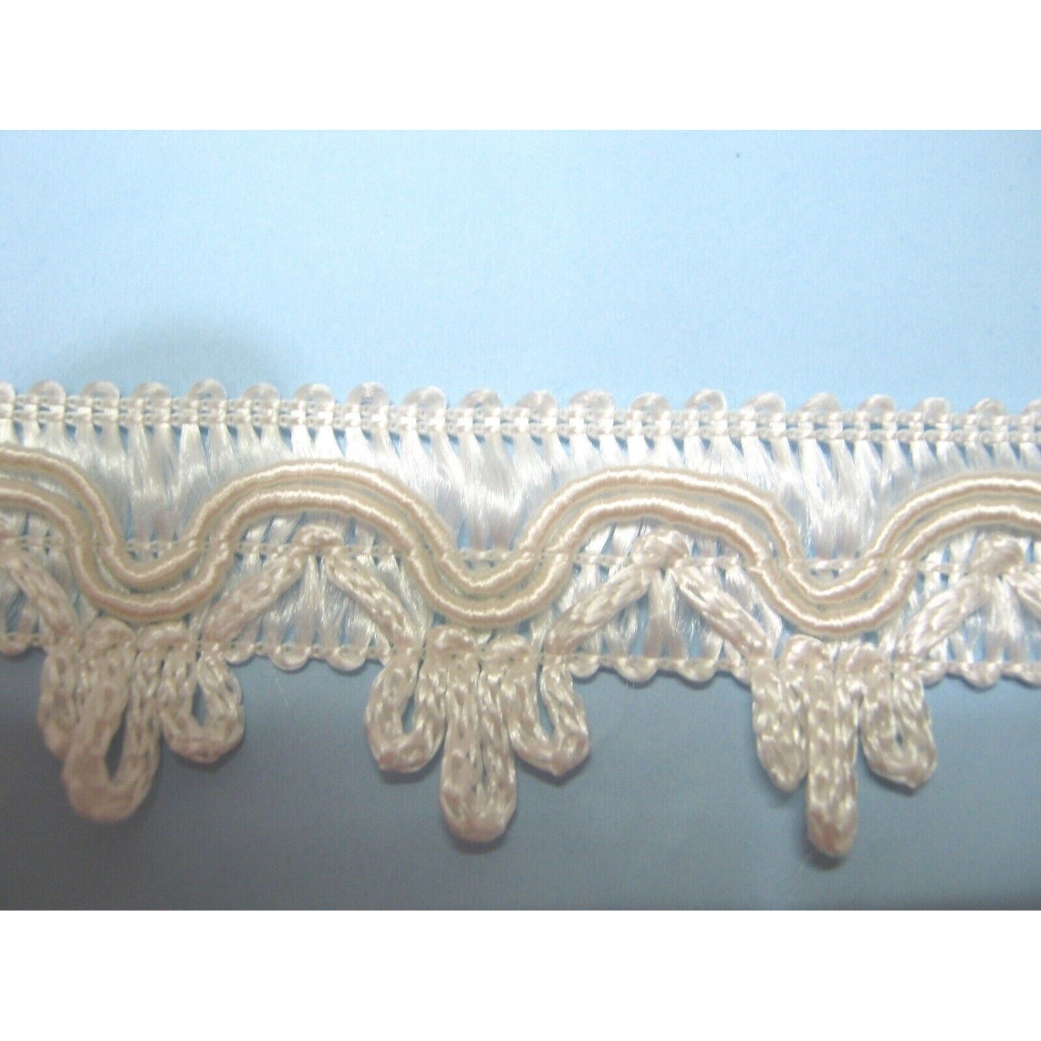 3 METRI PASSAMANERIA LEGGERA Cm. 2,6 PER CENTRI, LUMI, SEDIE, MANTOVANE