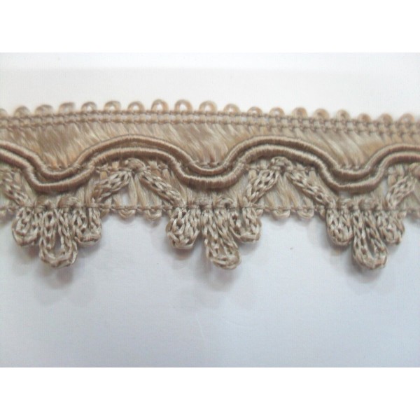 3 METRI PASSAMANERIA LEGGERA Cm. 2,6 PER CENTRI, LUMI, SEDIE, MANTOVANE