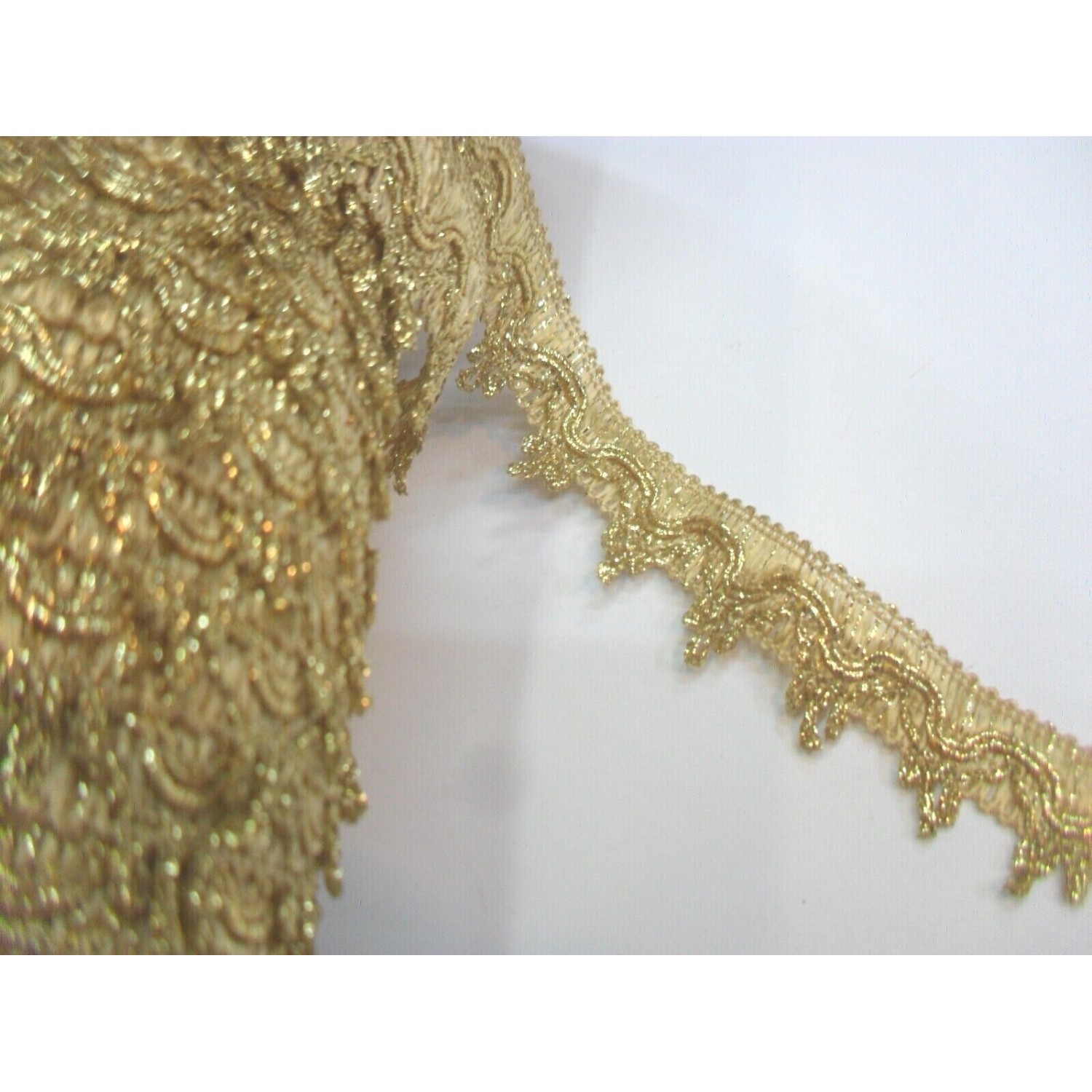 3 METRI PASSAMANERIA LEGGERA Cm. 2,6 PER CENTRI, LUMI, SEDIE, MANTOVANE