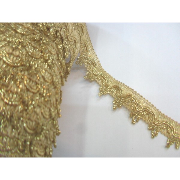 3 METRI PASSAMANERIA LEGGERA Cm. 2,6 PER CENTRI, LUMI, SEDIE, MANTOVANE