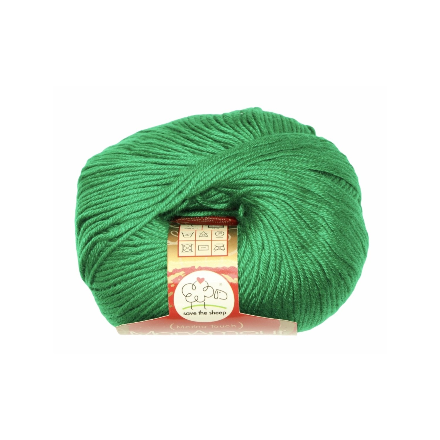 Gomitolo microfibra 100% (Merino Touch) MonAmour Miss Tricot Filati 50 gr. +- 135 mt.