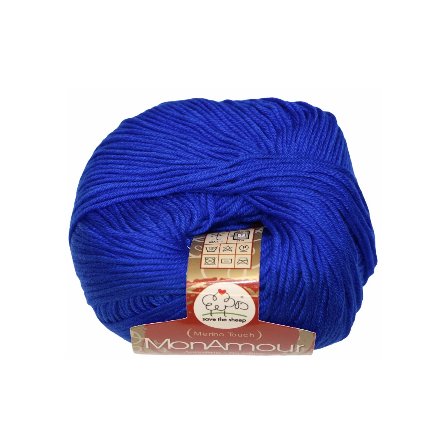 Gomitolo microfibra 100% (Merino Touch) MonAmour Miss Tricot Filati 50 gr. +- 135 mt.