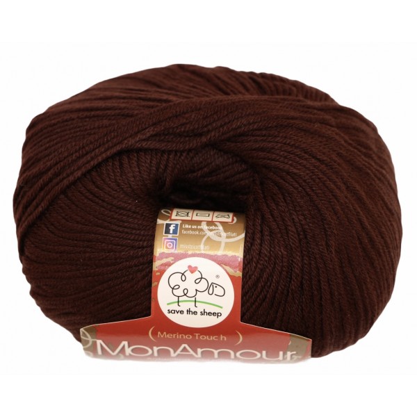 Gomitolo microfibra 100% (Merino Touch) MonAmour Miss Tricot Filati 50 gr. +- 135 mt.