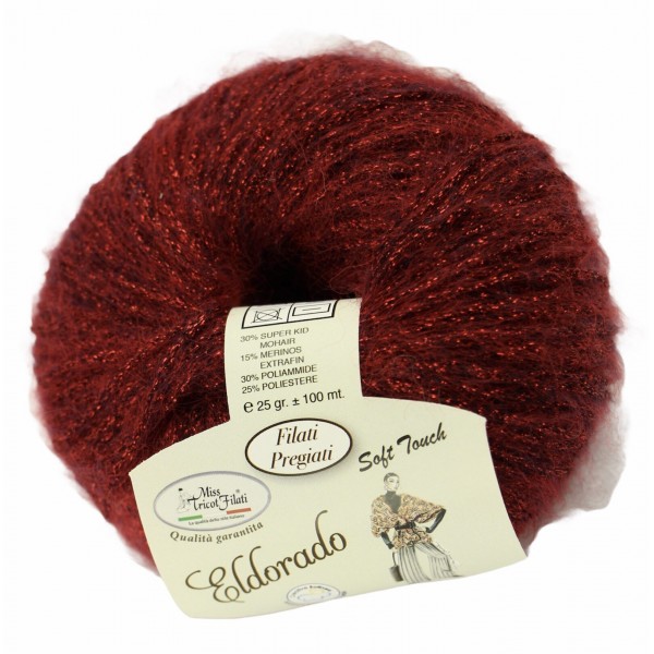 Gomitolo lana Eldorado da 25 gr. +- 100 mt. Miss Tricot Filati