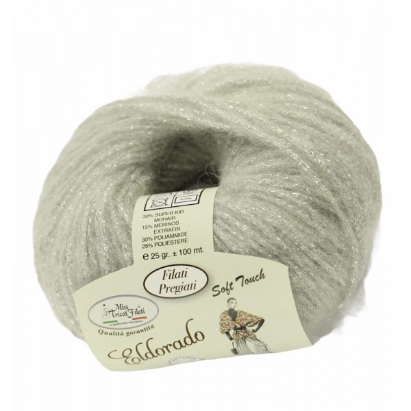 Gomitolo lana Eldorado da 25 gr. +- 100 mt. Miss Tricot Filati